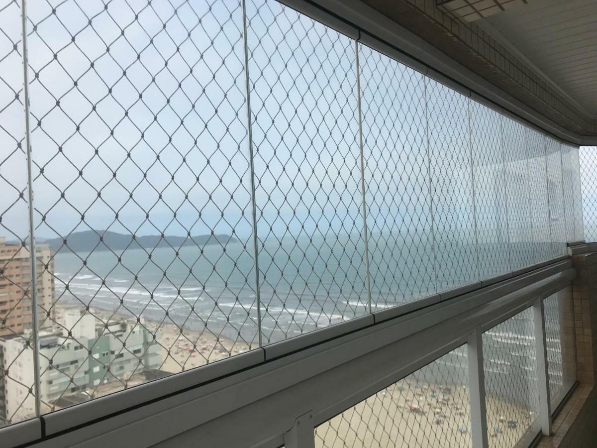 Apto Com Vista Para O Mar, 2 Vagas De Garagem E Churrasqueira Na Varanda Praia Grande  Exterior foto