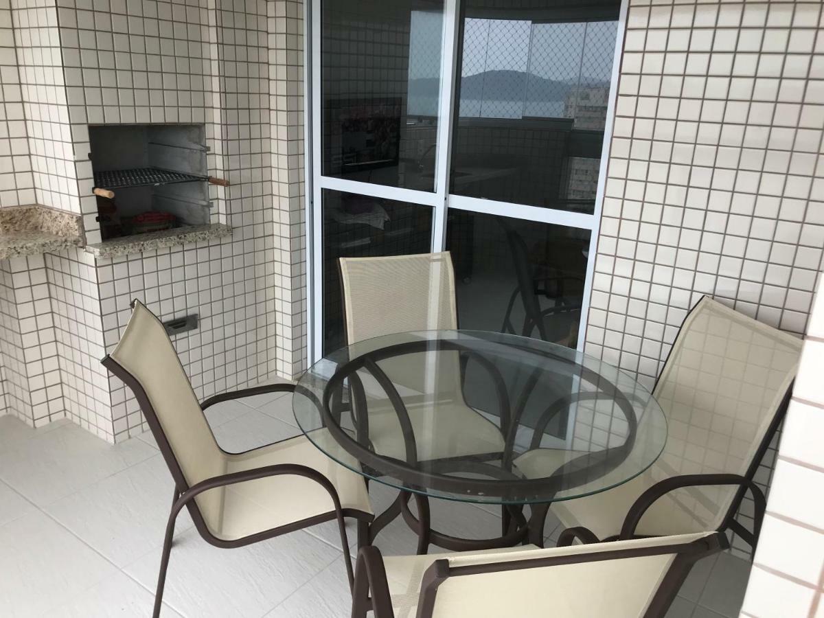 Apto Com Vista Para O Mar, 2 Vagas De Garagem E Churrasqueira Na Varanda Praia Grande  Exterior foto