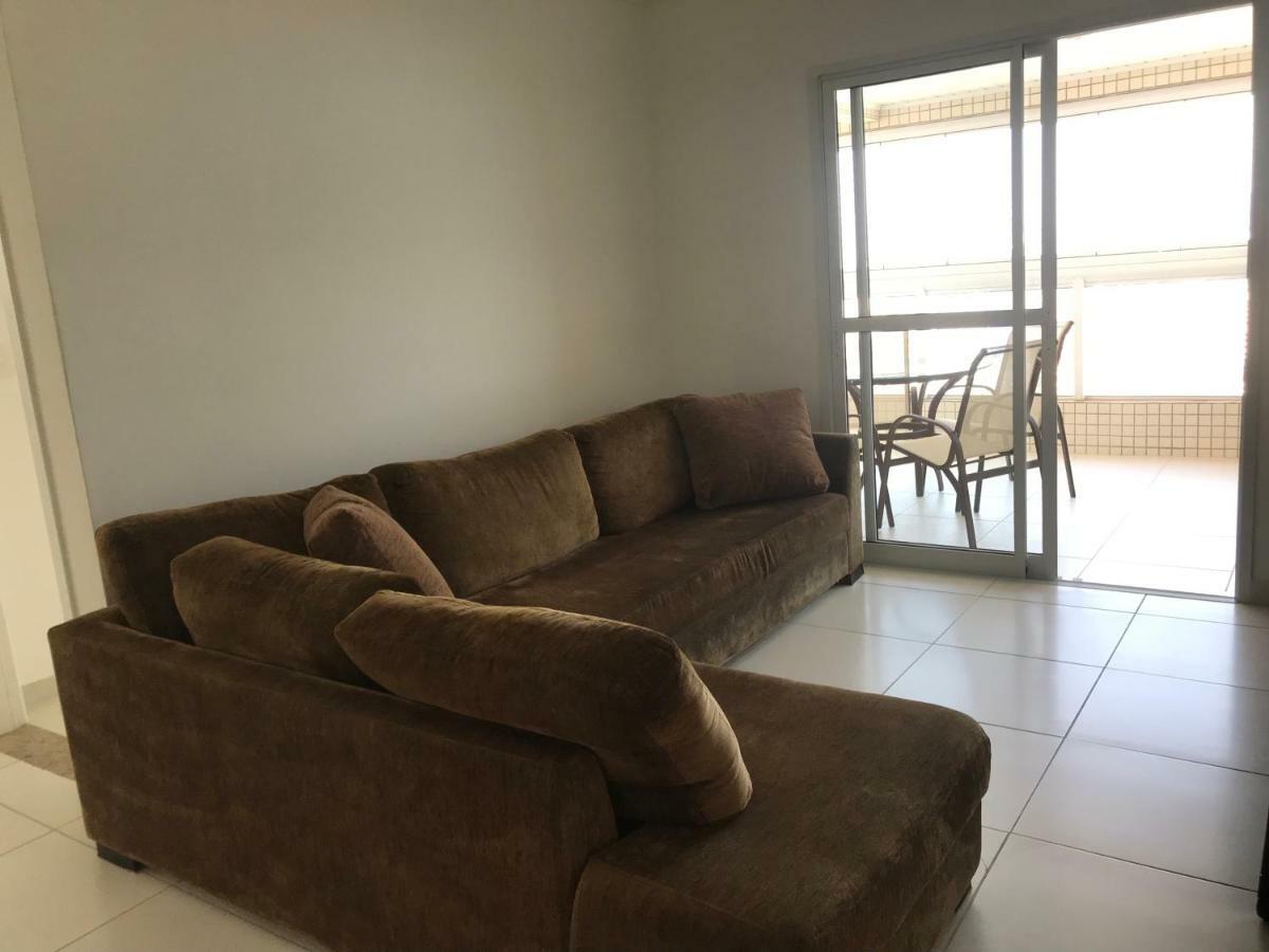 Apto Com Vista Para O Mar, 2 Vagas De Garagem E Churrasqueira Na Varanda Praia Grande  Exterior foto