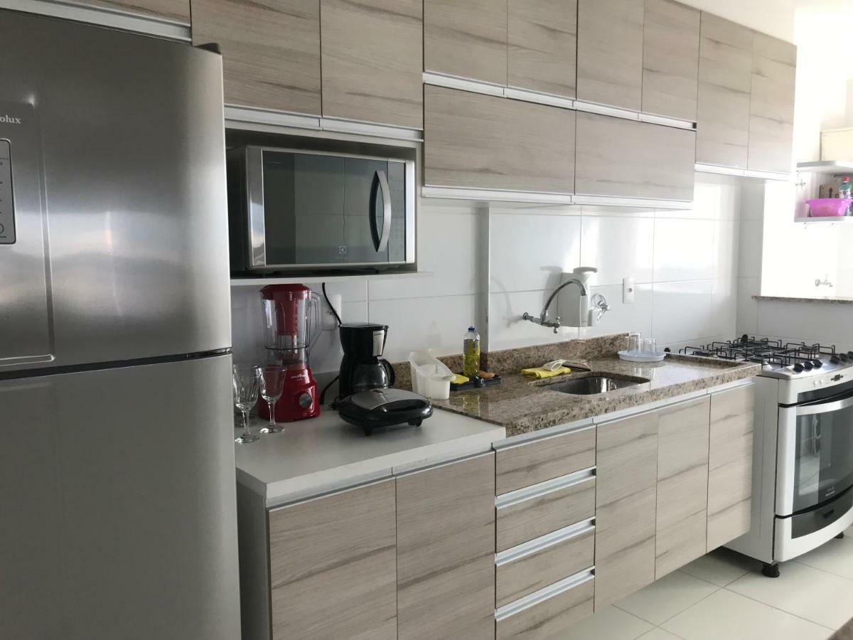 Apto Com Vista Para O Mar, 2 Vagas De Garagem E Churrasqueira Na Varanda Praia Grande  Exterior foto