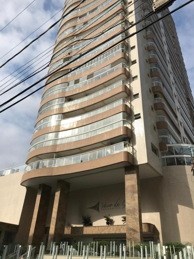 Apto Com Vista Para O Mar, 2 Vagas De Garagem E Churrasqueira Na Varanda Praia Grande  Exterior foto