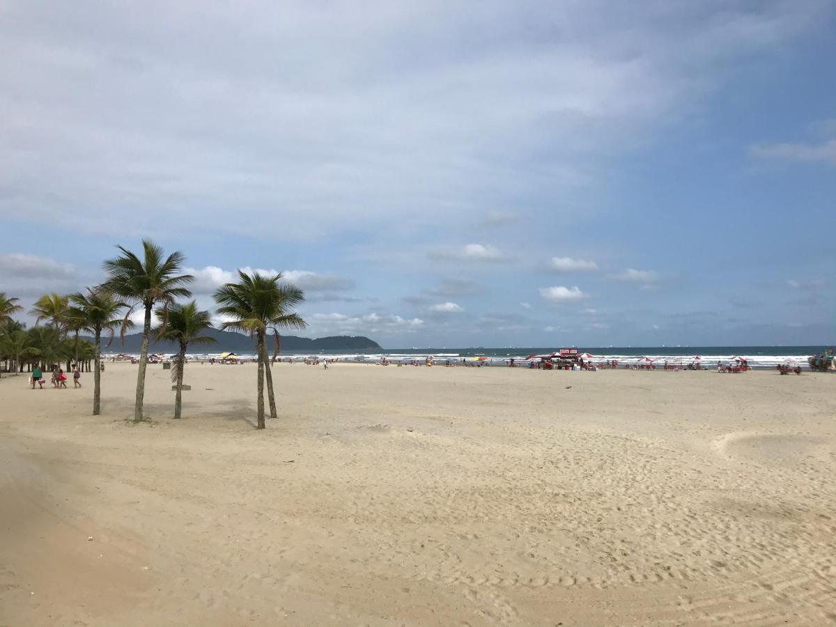 Apto Com Vista Para O Mar, 2 Vagas De Garagem E Churrasqueira Na Varanda Praia Grande  Exterior foto