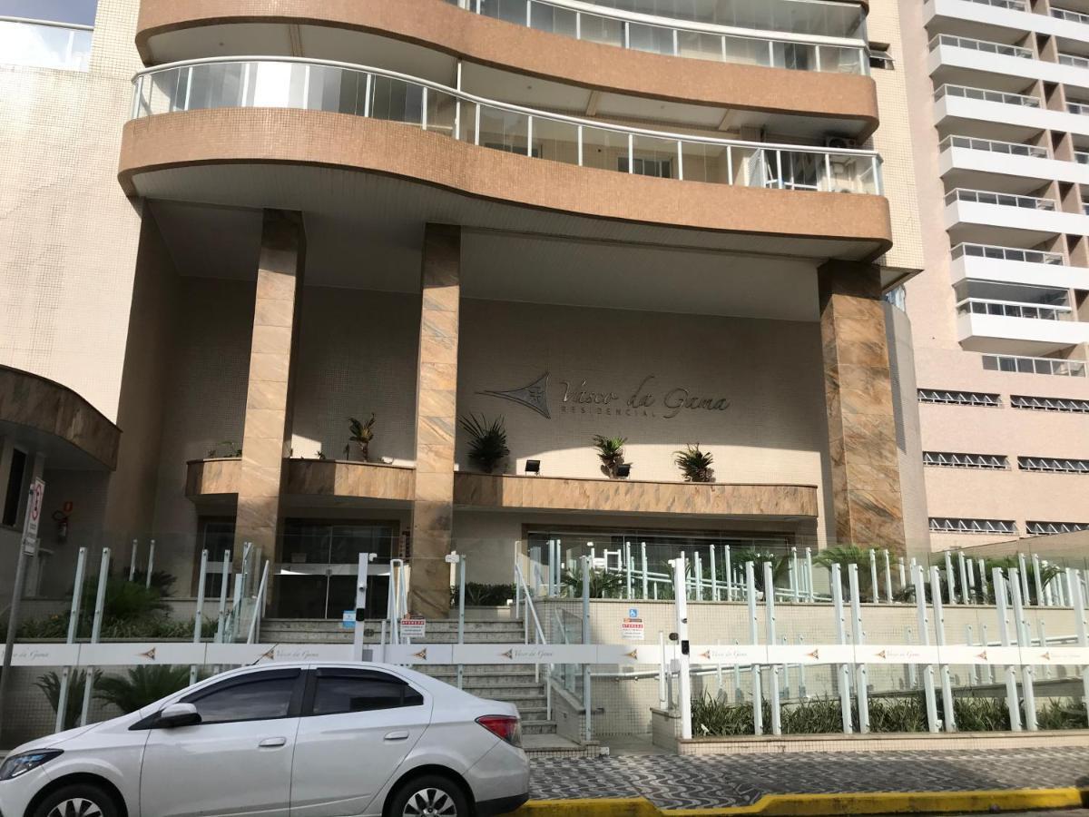 Apto Com Vista Para O Mar, 2 Vagas De Garagem E Churrasqueira Na Varanda Praia Grande  Exterior foto